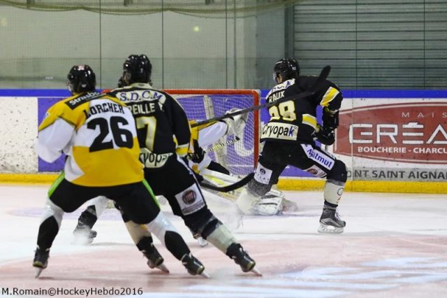 Photo hockey match Rouen - Strasbourg  le 10/01/2017