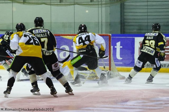 Photo hockey match Rouen - Strasbourg  le 10/01/2017