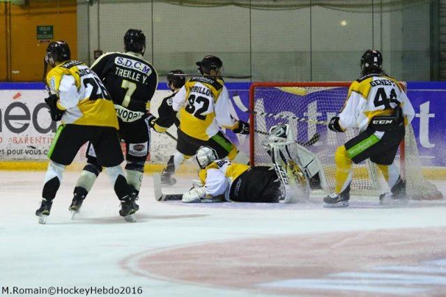 Photo hockey match Rouen - Strasbourg  le 10/01/2017