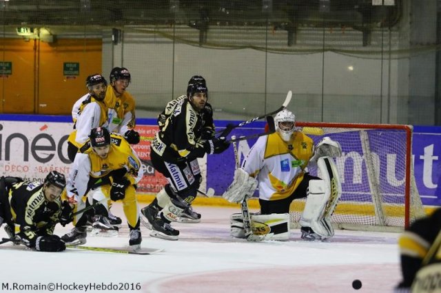 Photo hockey match Rouen - Strasbourg  le 10/01/2017
