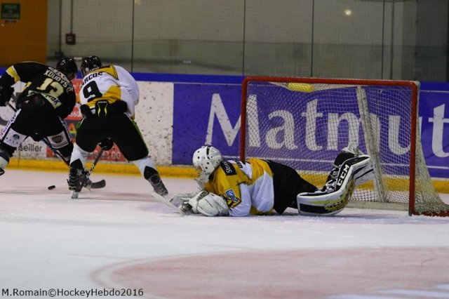 Photo hockey match Rouen - Strasbourg  le 10/01/2017