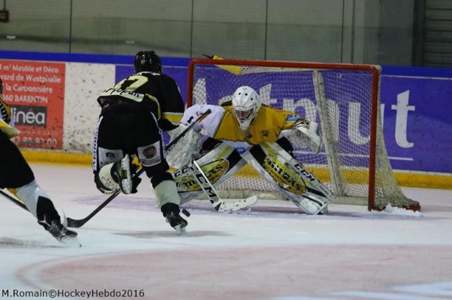 Photo hockey match Rouen - Strasbourg  le 10/01/2017