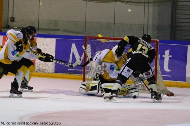 Photo hockey match Rouen - Strasbourg  le 10/01/2017
