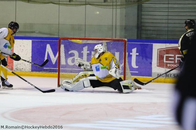 Photo hockey match Rouen - Strasbourg  le 10/01/2017