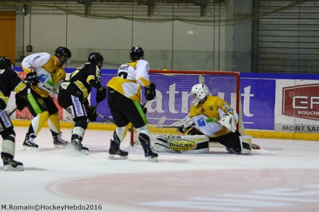 Photo hockey match Rouen - Strasbourg  le 10/01/2017