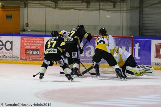 Photo hockey match Rouen - Strasbourg  le 10/01/2017