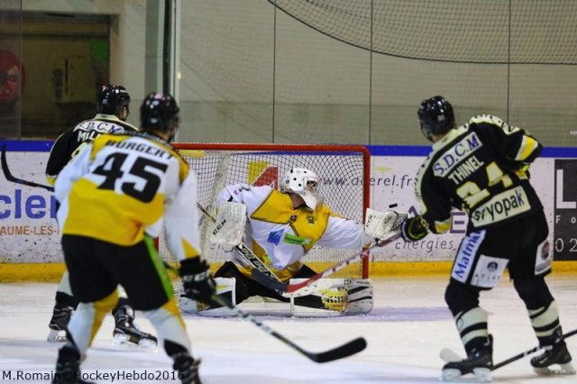 Photo hockey match Rouen - Strasbourg  le 10/01/2017