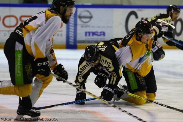 Photo hockey match Rouen - Strasbourg  le 10/01/2017