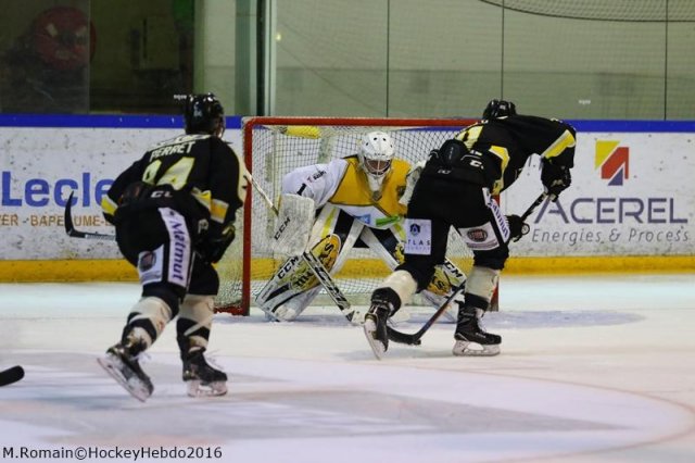 Photo hockey match Rouen - Strasbourg  le 10/01/2017