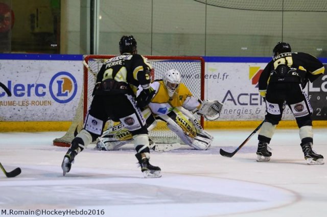 Photo hockey match Rouen - Strasbourg  le 10/01/2017
