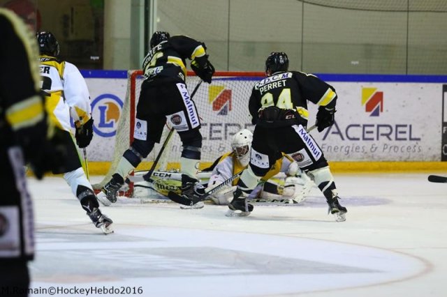 Photo hockey match Rouen - Strasbourg  le 10/01/2017