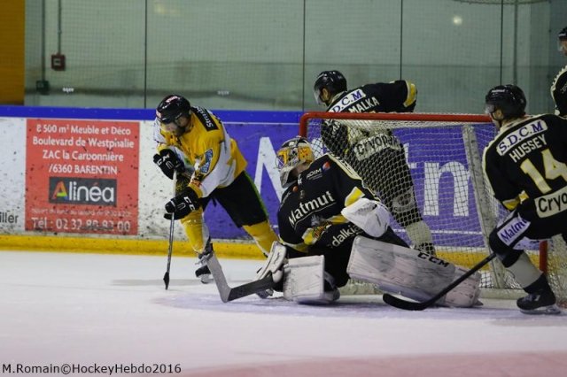 Photo hockey match Rouen - Strasbourg  le 10/01/2017