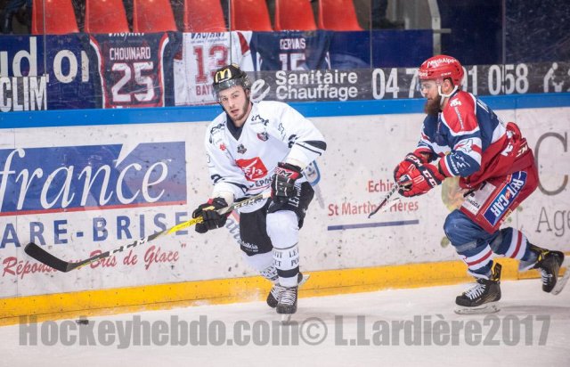 Photo hockey match Grenoble  - Amiens  le 10/01/2017