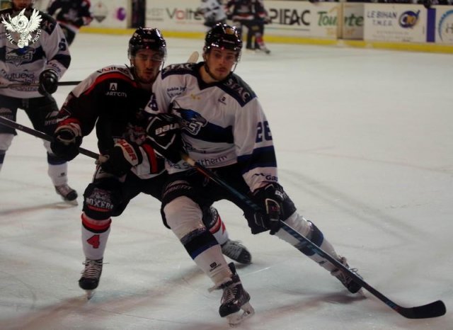 Photo hockey match Bordeaux - Gap  le 10/01/2017