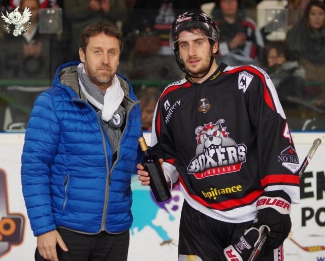 Photo hockey match Bordeaux - Gap  le 10/01/2017