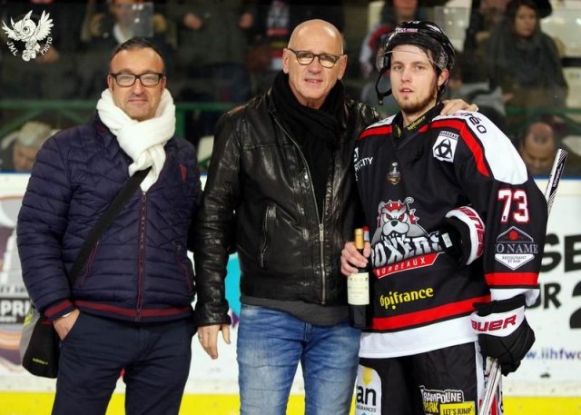 Photo hockey match Bordeaux - Gap  le 10/01/2017