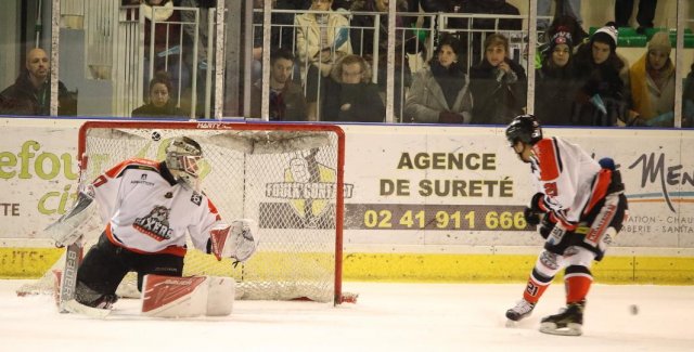 Photo hockey match Angers  - Bordeaux le 13/01/2017
