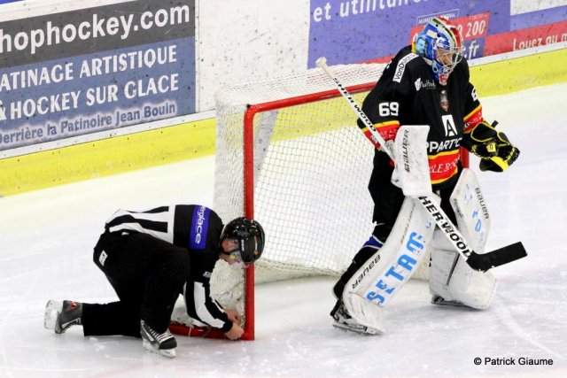 Photo hockey match Nice - Grenoble  le 13/01/2017