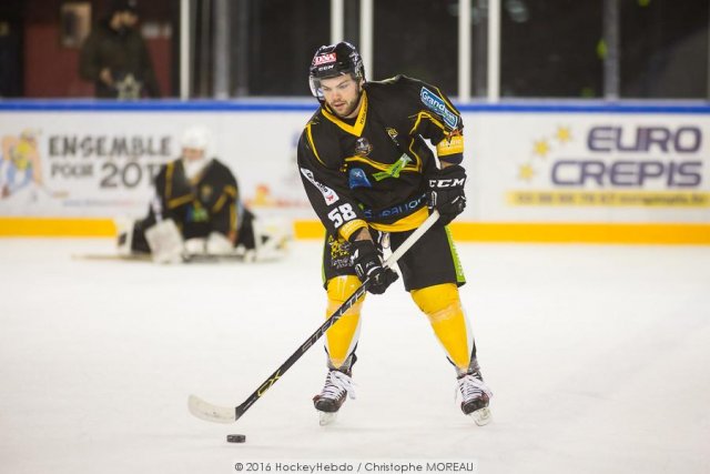 Photo hockey match Strasbourg  - Dijon  le 13/01/2017