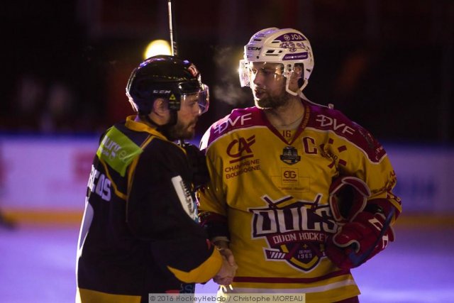 Photo hockey match Strasbourg  - Dijon  le 13/01/2017