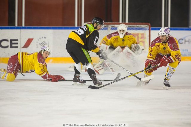 Photo hockey match Strasbourg  - Dijon  le 13/01/2017