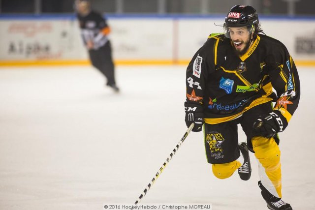 Photo hockey match Strasbourg  - Dijon  le 13/01/2017