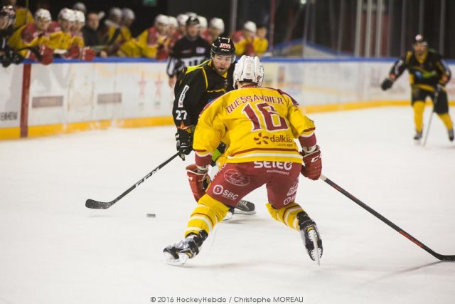 Photo hockey match Strasbourg  - Dijon  le 13/01/2017