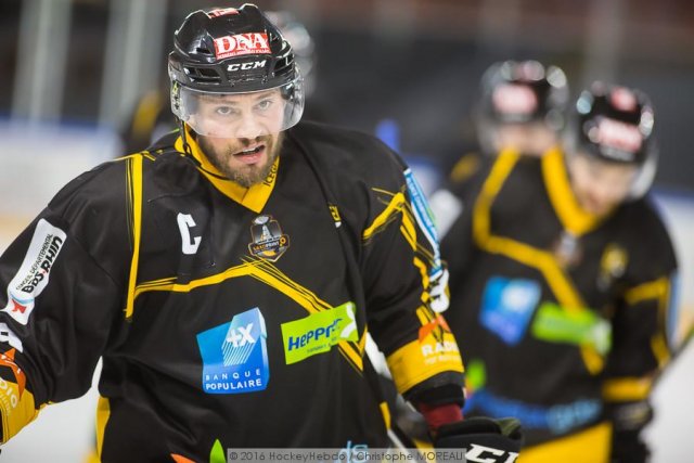 Photo hockey match Strasbourg  - Dijon  le 13/01/2017