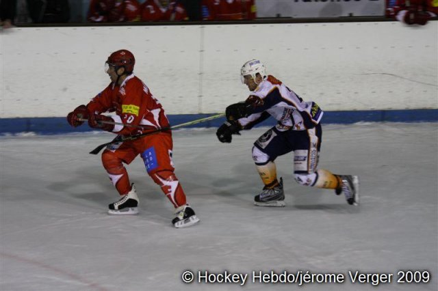 Photo hockey match Valence - Montpellier  le 07/02/2009