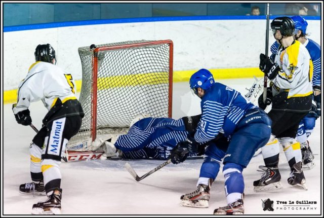 Photo hockey match Paris (FV) - Rouen II le 07/01/2017