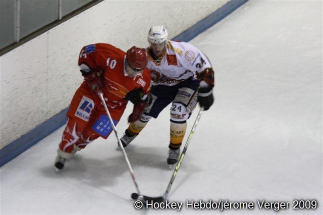 Photo hockey match Valence - Montpellier  le 07/02/2009