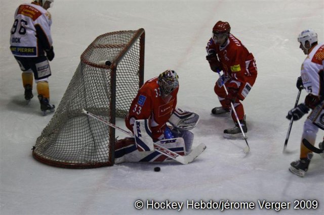 Photo hockey match Valence - Montpellier  le 07/02/2009
