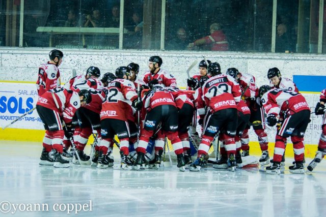 Photo hockey match Chamonix / Morzine - Amiens  le 17/01/2017