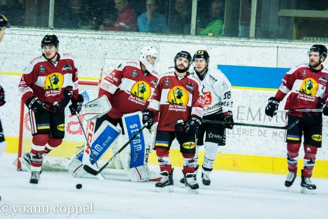 Photo hockey match Chamonix / Morzine - Amiens  le 17/01/2017