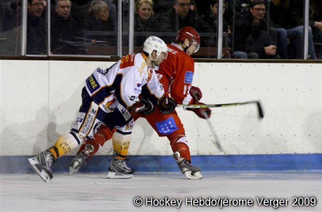 Photo hockey match Valence - Montpellier  le 07/02/2009