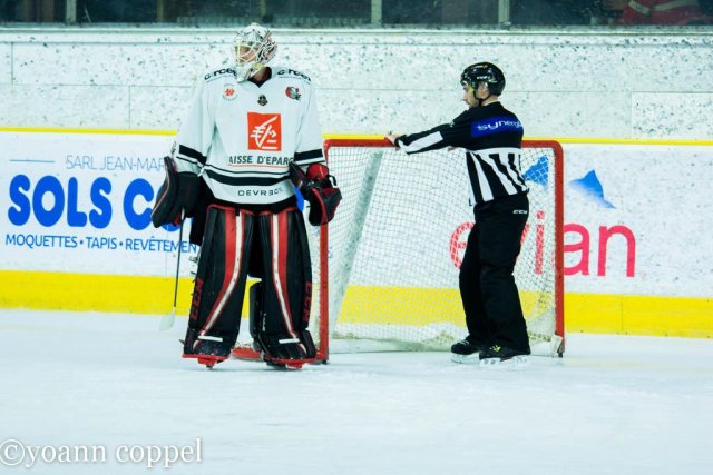 Photo hockey match Chamonix / Morzine - Amiens  le 17/01/2017