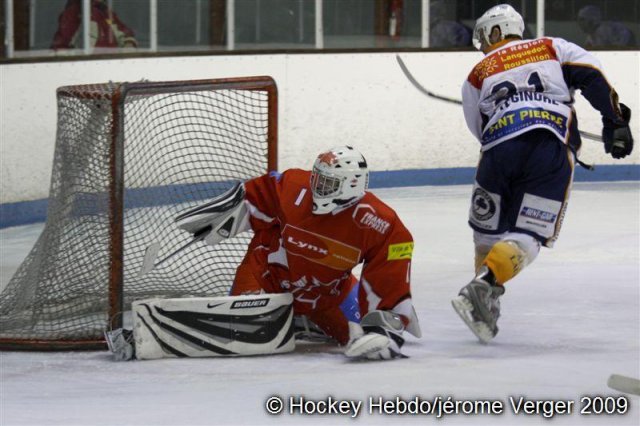 Photo hockey match Valence - Montpellier  le 07/02/2009