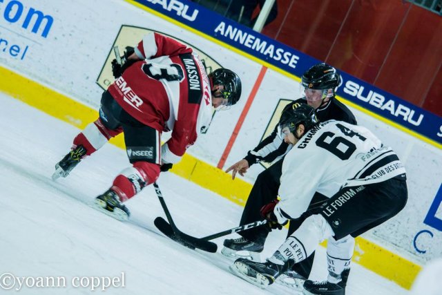 Photo hockey match Chamonix / Morzine - Amiens  le 17/01/2017