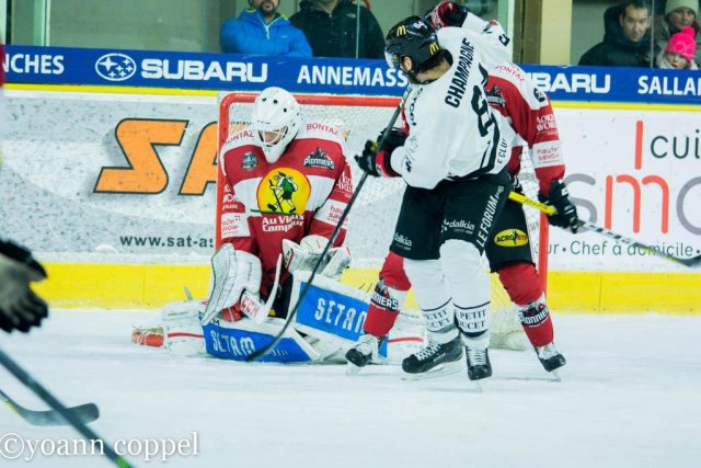 Photo hockey match Chamonix / Morzine - Amiens  le 17/01/2017