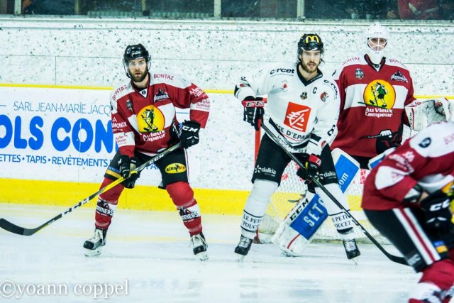 Photo hockey match Chamonix / Morzine - Amiens  le 17/01/2017