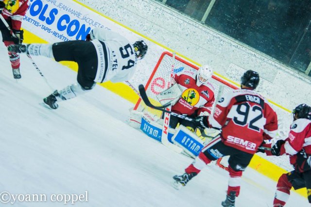 Photo hockey match Chamonix / Morzine - Amiens  le 17/01/2017