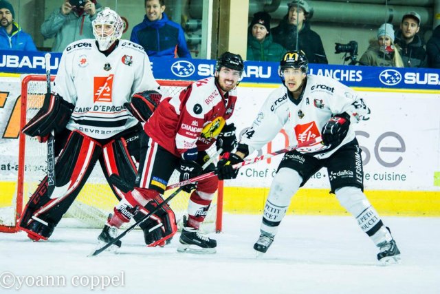 Photo hockey match Chamonix / Morzine - Amiens  le 17/01/2017
