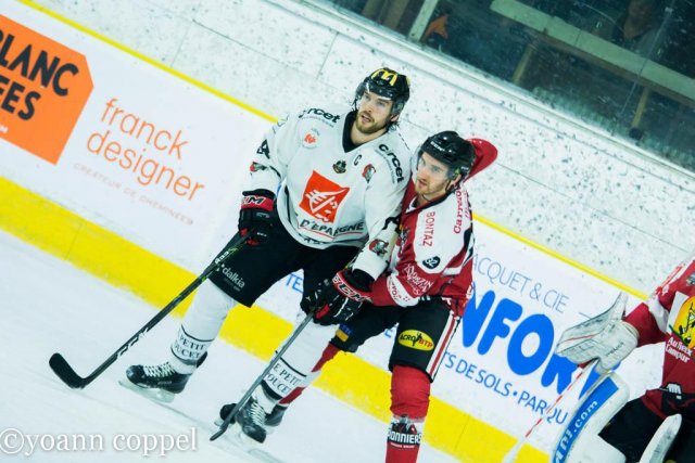 Photo hockey match Chamonix / Morzine - Amiens  le 17/01/2017
