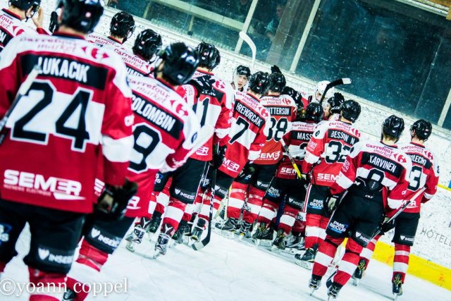 Photo hockey match Chamonix / Morzine - Amiens  le 17/01/2017
