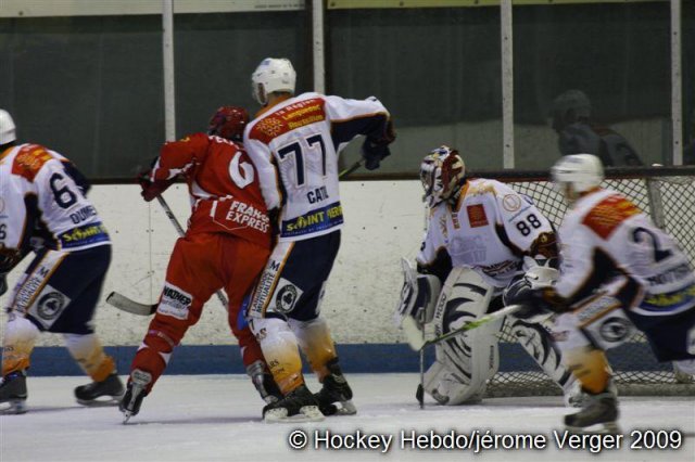 Photo hockey match Valence - Montpellier  le 07/02/2009