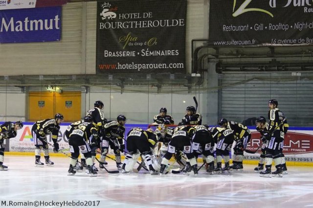 Photo hockey match Rouen - Angers  le 17/01/2017