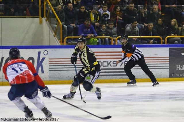 Photo hockey match Rouen - Angers  le 17/01/2017