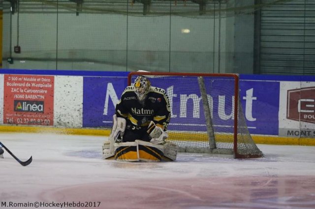 Photo hockey match Rouen - Angers  le 17/01/2017
