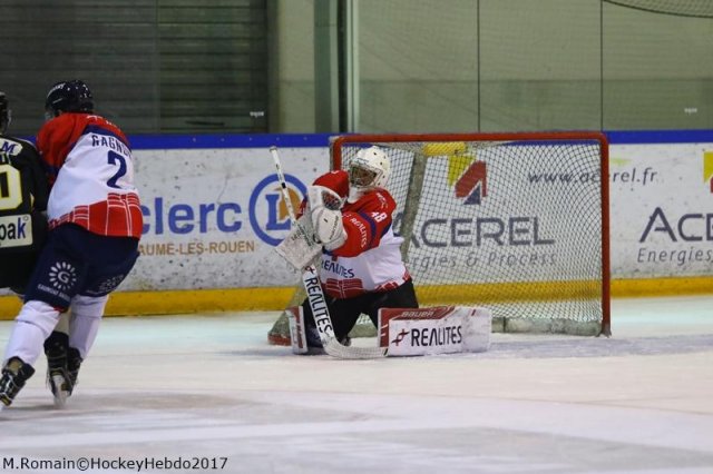 Photo hockey match Rouen - Angers  le 17/01/2017