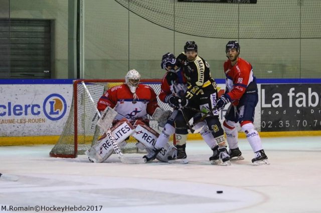 Photo hockey match Rouen - Angers  le 17/01/2017